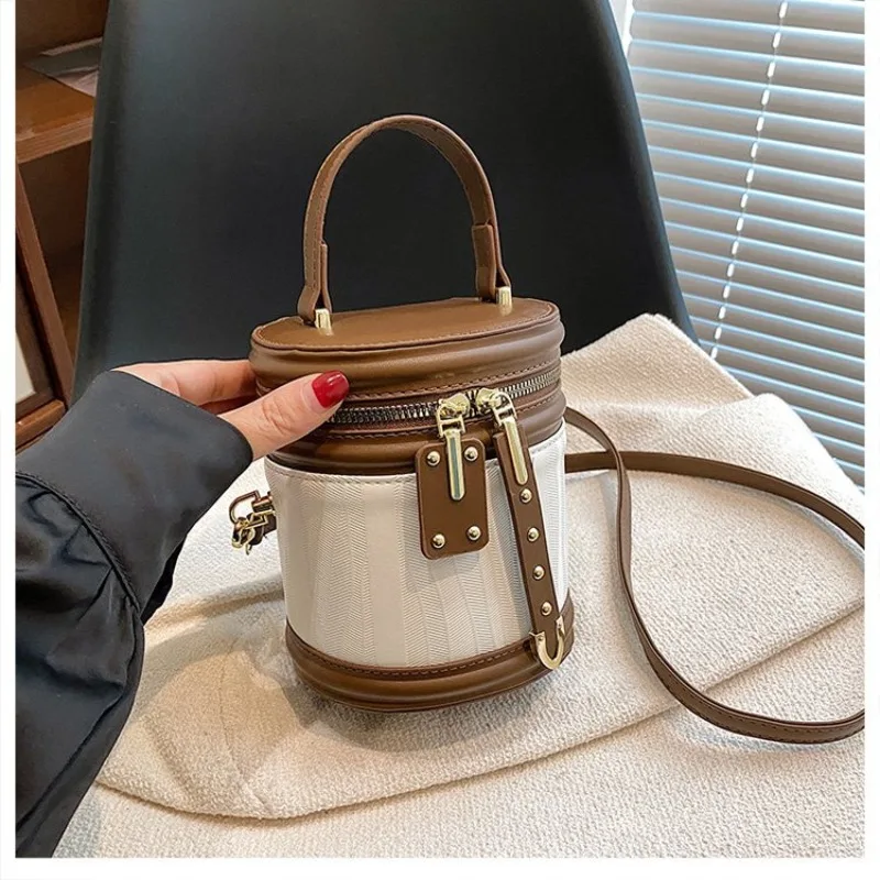 Women'S Best Bags For Travel - エレガントなデザイナーおむつバッグ 女性用 高級クロスボディバッグ ミニマリストヴィンテージトートレザー ショッピングや旅行に最適