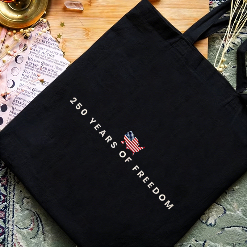 Women Bags Usa - 250周年記念の自由旗柄ヴィンテージUSAフラッグキャンバストートバッグ メンズ レディース ファッション 7月4日独立記念日 アメリカ