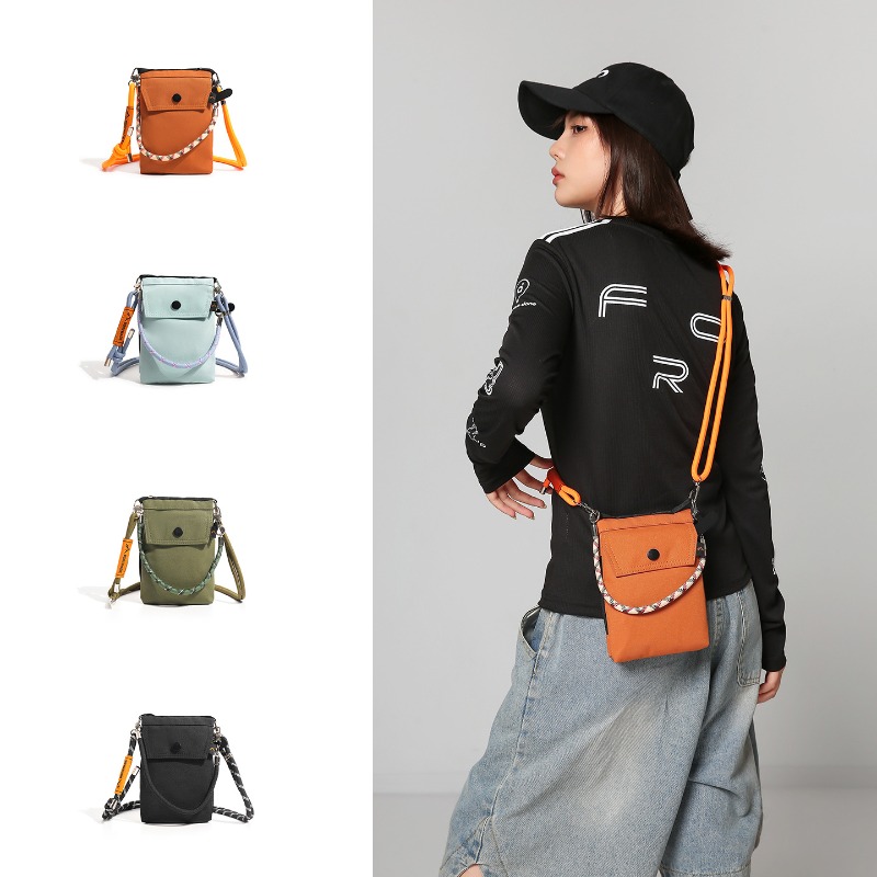 Women'S Crossbody Bags - ファッション性の高い縦型携帯電話用バッグ。持ち運び可能な収納ポーチ。男女兼用で、シンプルでカジュアルなデザイン。アウトドアスポーツにも最適。