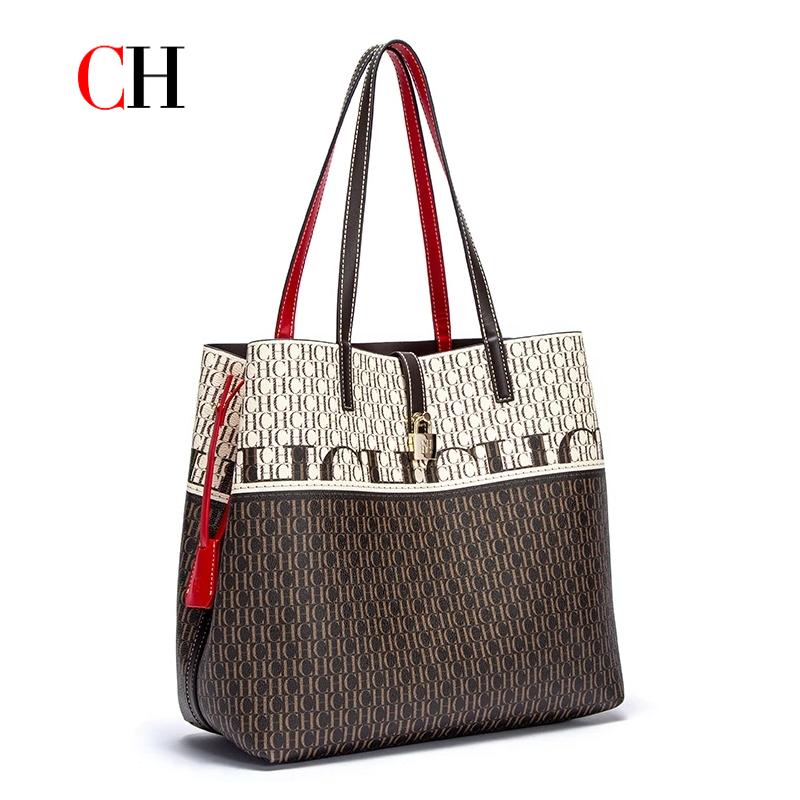 Women Bags In Sale - CH レディースハンドバッグ大容量ショルダーバッグレディースハンドバッグ高級ブランド 2026 新多機能ファッションデザインクラシックレトロ