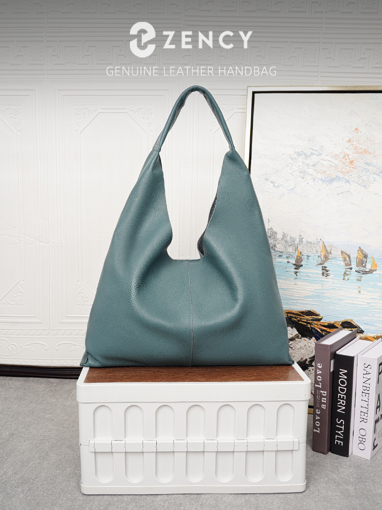 Women Bags 2026 Trends - Zency ソフト本革製レディースビッグトートバッグ ハンドバッグ 大容量ショッパーバッグ 2026年新作 レディースラグジュアリーバッグ