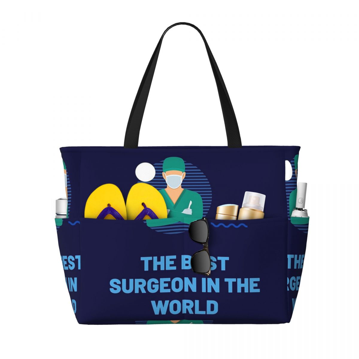 Women'S Best Bags For Travel - 世界最高の外科医 ビーチトートバッグ スポーツジム ヨガ ダッフルバッグ 大型トートバッグ