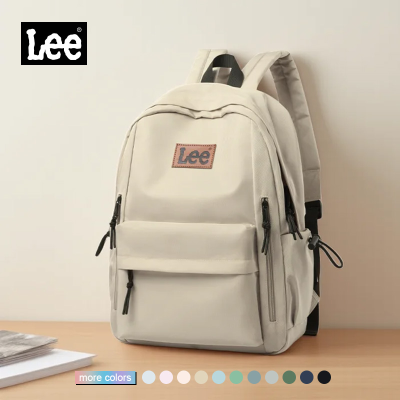 Women Bags Polene - LEE 軽量 16 インチラップトップバックパック女性男性オックスフォード中学校バッグ大容量十代の大学生通学バッグ