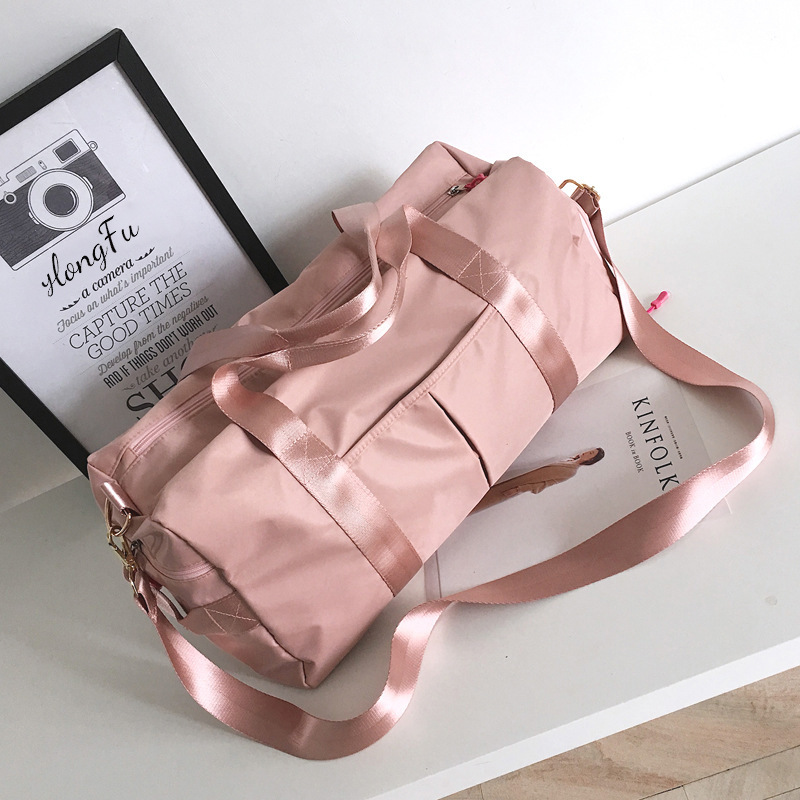 Women'S Yoga Bags - 乾湿分離スポーツウィークエンダーバッグ旅行フィットネスヨガバックパック女性用水泳バッグ