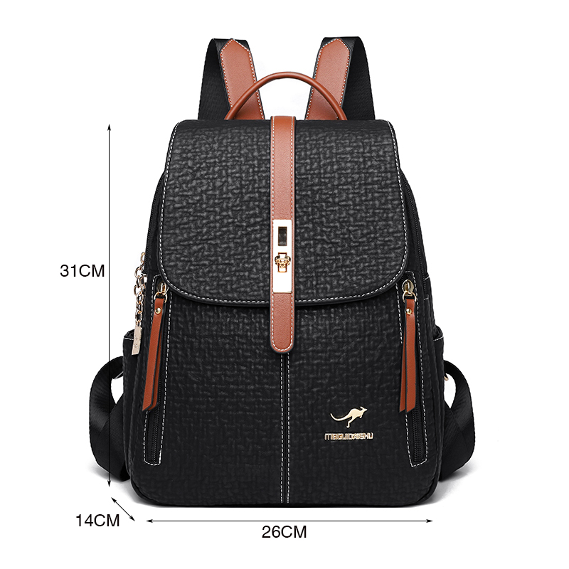 ファッションバックパック女性の高品質レザー Bagpack  - Women Bags In Sale のレビューと価格