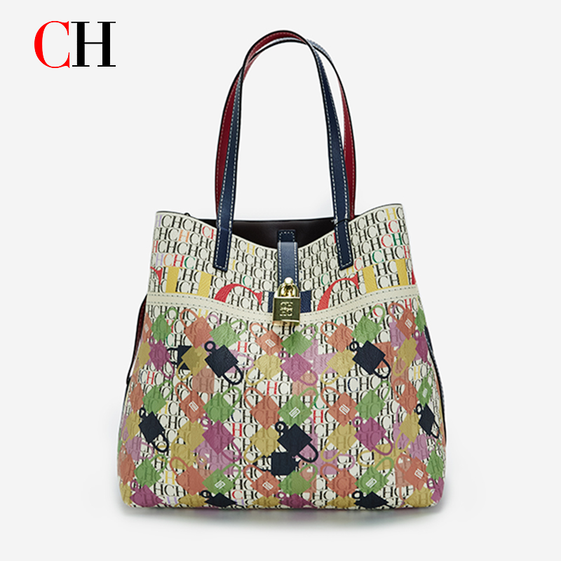 CH レディース 大容量プリントトートバッグ、ファッション感 - Women'S Crossbody Bags のレビューと価格