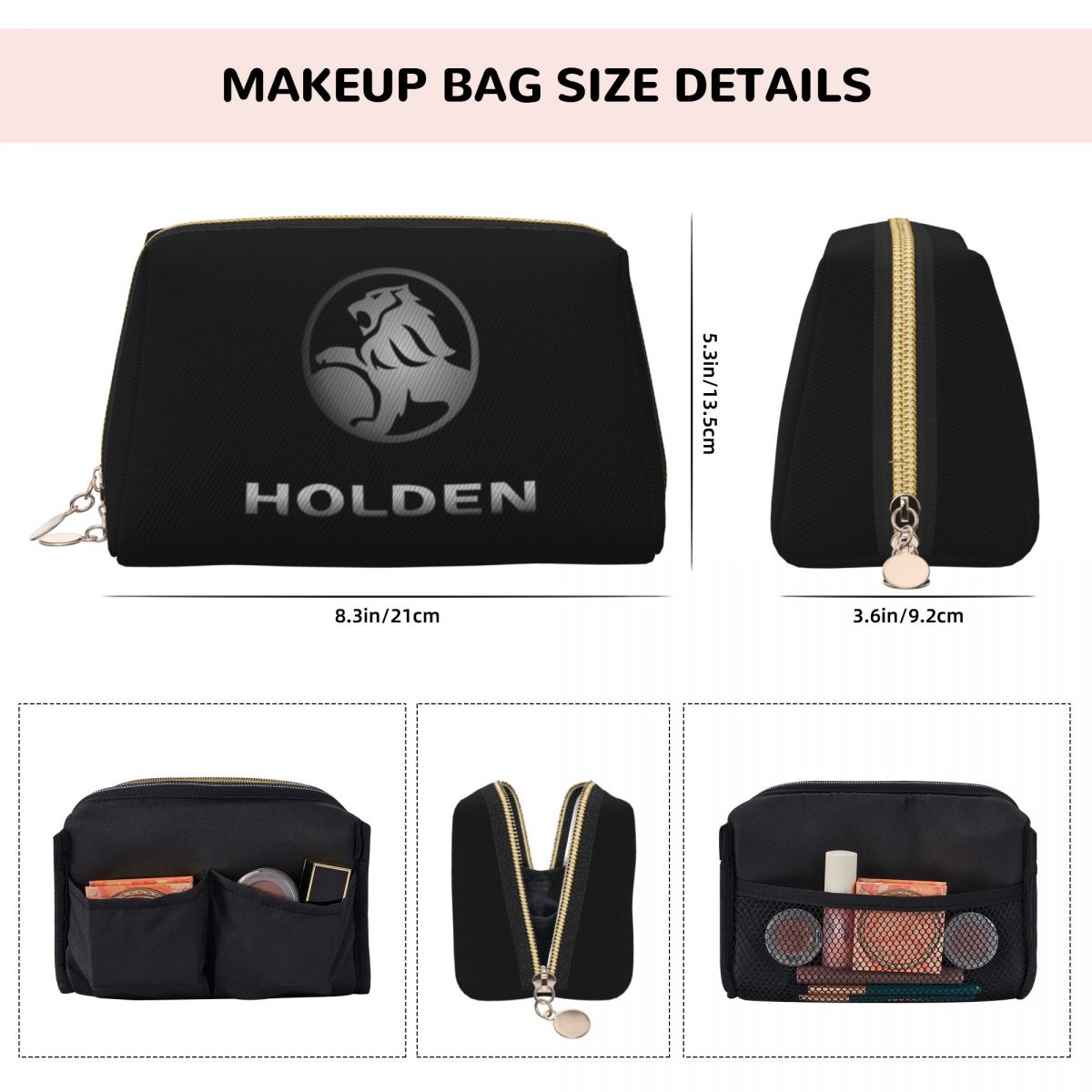 最高級版 ホールデンロゴ入り 女性用コスメティックバッグ 旅 - Women'S Best Bags For Travel のレビューと価格