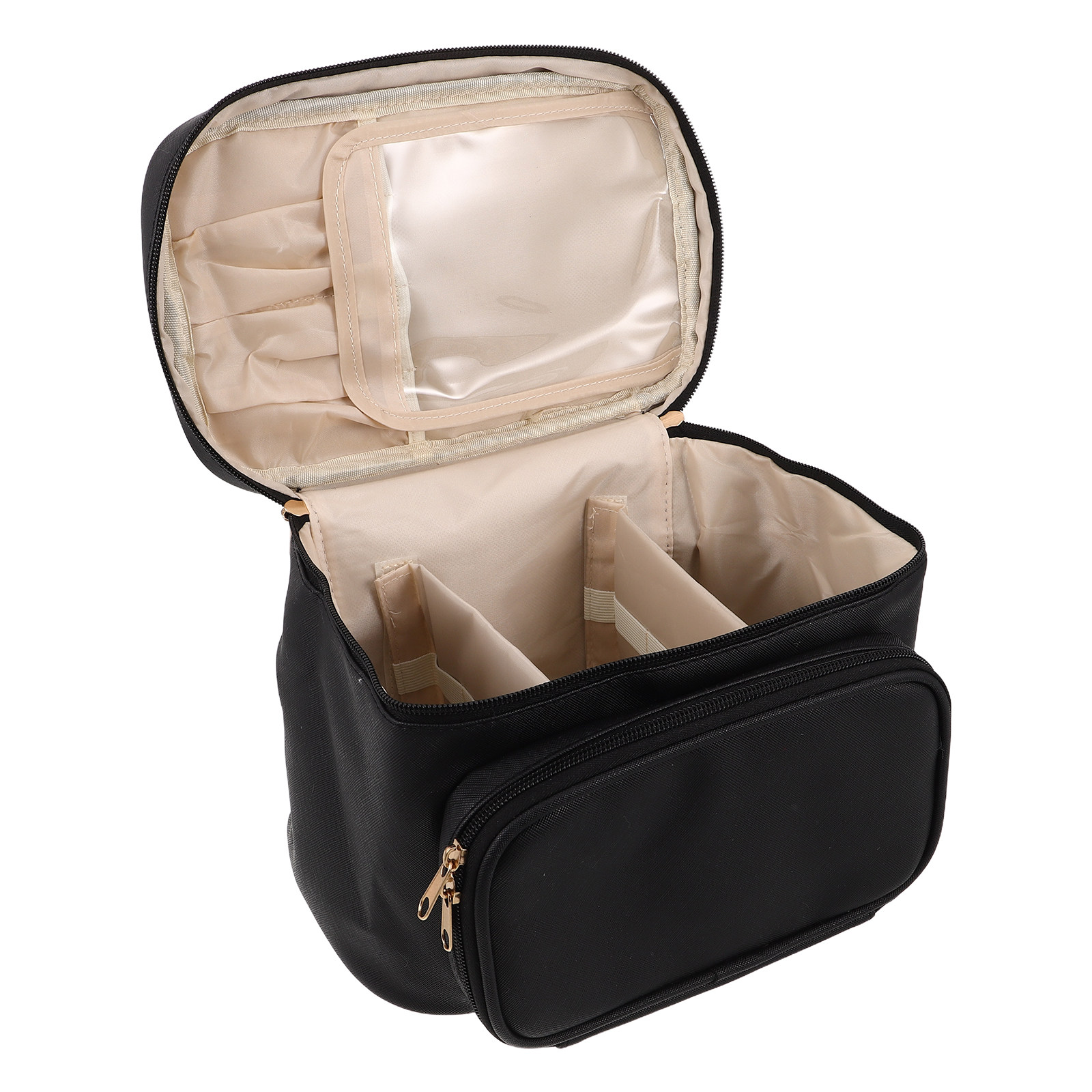 女性用防水PUメイクアップバッグ 大容量トラベルトイレタリー - Women Vanity Bags のレビューと価格