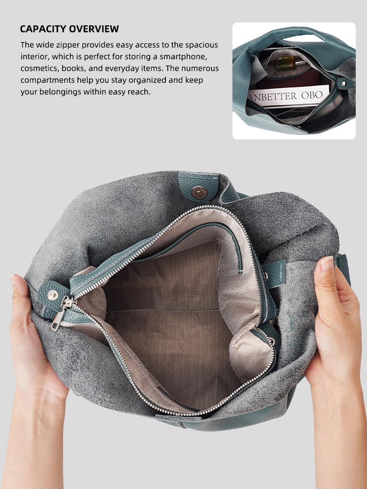 Zency ソフト本革製レディースビッグトートバッグ ハンド - Women Bags 2026 Trends のレビューと価格