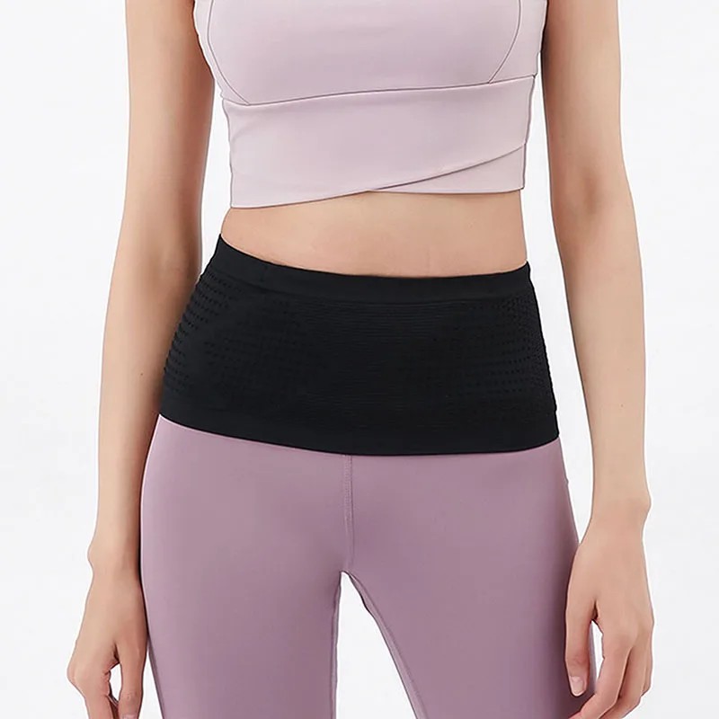 シームレスなヨガ用ランニングベルト、ウエストポーチ、目立たな - Women'S Yoga Bags のレビューと価格