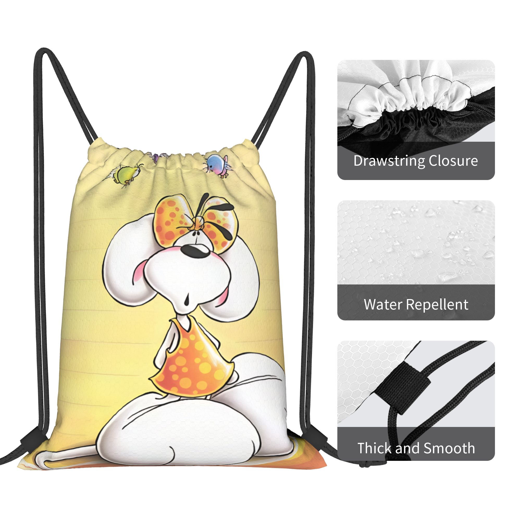 漫画 D-Diddl 巾着バッグ YSK ファッション大容量 - Women'S Yoga Bags のレビューと価格