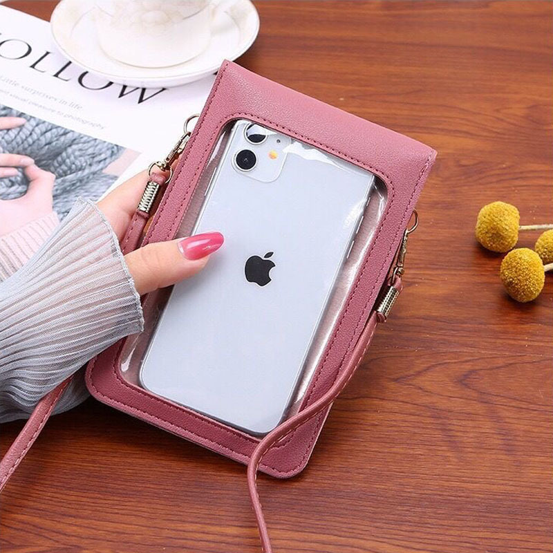 かわいい漫画柄のタッチスクリーン対応スマホバッグ 女性用 - - Women'S Crossbody Bags のレビューと価格