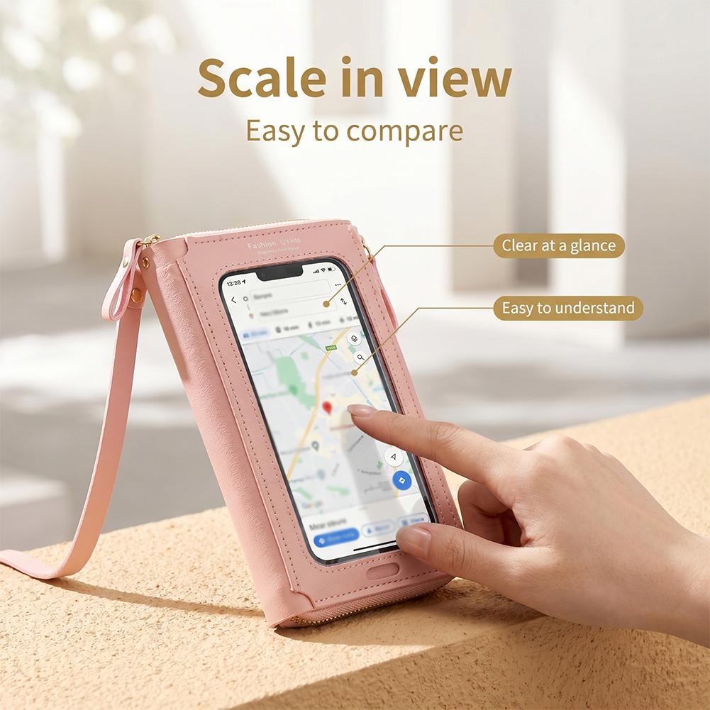 女性用バッグ ソフトレザー財布 タッチスクリーン携帯電話用財 - Women'S Crossbody Bags のレビューと価格