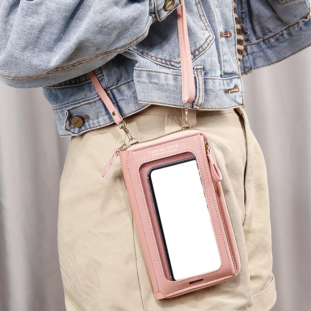女性用バッグ ソフトレザー財布 タッチスクリーン携帯電話用財 - Women'S Crossbody Bags のレビューと価格